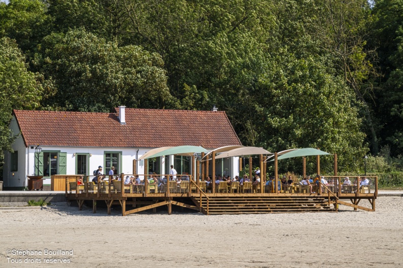 La buvette de la plage rénovée à Saint-Valery