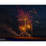 Feu d'artifice du 14 Juillet sur la plage de Fort-Mahon