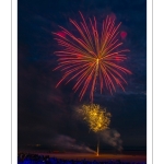 Feu d'artifice du 14 Juillet sur la plage de Fort-Mahon