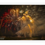 Feu d'artifice du 14 Juillet à Saint-Valery-sur-Somme