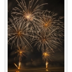 France, Somme (80), Baie de Somme, Quend-Plage, Feu d'artifice sur la plage // France, Somme (80), Baie de Somme, Quend-Plage, Fireworks on the beach