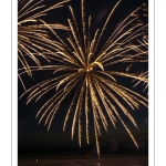 France, Somme (80), Baie de Somme, Quend-Plage, Feu d'artifice sur la plage // France, Somme (80), Baie de Somme, Quend-Plage, Fireworks on the beach