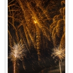 France, Somme (80), Baie de Somme, Quend-Plage, Feu d'artifice sur la plage // France, Somme (80), Baie de Somme, Quend-Plage, Fireworks on the beach