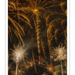 France, Somme (80), Baie de Somme, Quend-Plage, Feu d'artifice sur la plage // France, Somme (80), Baie de Somme, Quend-Plage, Fireworks on the beach