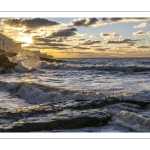 Au pied des falaises à Ault