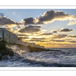 Au pied des falaises à Ault