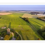 Le champ de bataille de la bataille de Crécy (1346)