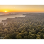 Lever de soleil sur la forêt de Crécy