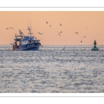 Le retour des pêcheurs au port du Hourdel