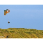 Parapente le long des dunes