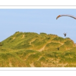 Parapente le long des dunes