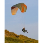 Parapente le long des dunes