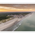 Quend-Plage et les dunes du Marquenterre (vue aérienne)