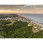 Quend-Plage et les dunes du Marquenterre (vue aérienne)