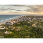 Fort-Mahon et les dunes du Marquenterre (vue aérienne)