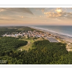 Quend-Plage et les dunes du Marquenterre (vue aérienne)