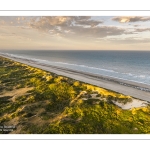 Quend-Plage et les dunes du Marquenterre (vue aérienne)