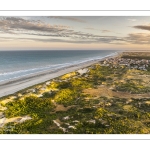 Quend-Plage et les dunes du Marquenterre (vue aérienne)