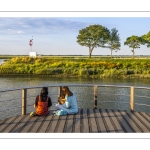 Les quais de la Somme à Saint-Valery